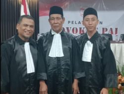 Penasehat PWRI Sukabumi Resmi Dilantik Jadi Advokat PAI di Pengadilan Tinggi Bandung