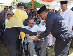 Pemkab Sukabumi Terima Amanah Tujuh Ekor Sapi Kurban dari Keluarga Besar Bakrie