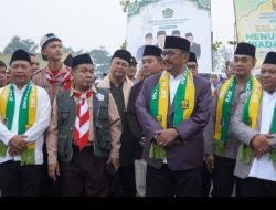 PELEPASAN CALON HAJI KLOTER 13, BUPATI: “JAGA KESEHATAN DAN DOAKAN UNTUK KEBAIKAN SUKABUMI”