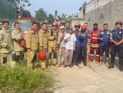 Respon Cepat Warga dan Petugas, Kebakaran Rumah Kontrakan di Desa Tugu Jaya Berhasil Dipadamkan Tanpa Korban Jiwa