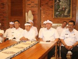 BUPATI MENGIKUTI PERESMIAN PELAKSANAAN INPRES JALAN DAERAH OLEH PRESIDEN RI
