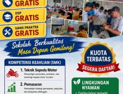 SPMB 2026 SMP & SMK Triwijaya Dibuka, Pendidikan Berkualitas Tanpa Beban Biaya untuk Masa Depan Generasi Muda