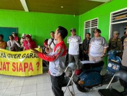 Puluhan Warga Kampung Agrowisata Neglasari Gelar Aksi Unjuk Rasa di Kantor Desa Tugujaya, Pertanyakan Persoalan HGU Eks PT BSS