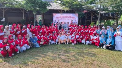 Forkopimcam Caringin Gelar Senam Massal, Pelayanan Kesehatan Gratis Hingga Bersihkan Sungai Cisadane**
