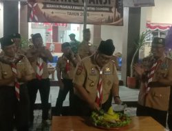 Malam Ulang Janji Hari Pramuka ke-65, Kwaran Cigombong Teguhkan Komitmen Cetak Generasi Berkarakter