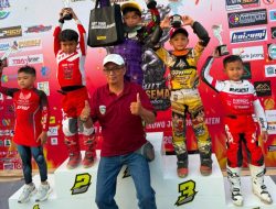 M. Dylan Ramadhan #22 Raih Podium Keempat Kejurnas Motocross 2026 Seri 6 di Klaten