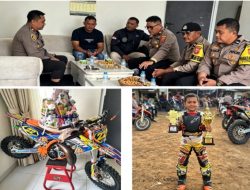 SETAHUN DI LINTASAN, BOCAH CIJERUK INI BIKIN KAGUM! M. DYLAN RAMADHAN 22 DIGANJAR APRESIASI KAPOLSEK