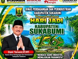 Disdagin Kabupaten Sukabumi Sampaikan Ucapan Selamat Hari Jadi ke-156, Dorong Penguatan Ekonomi Daerah