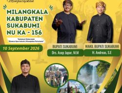 BKPSDM Kabupaten Sukabumi Mengucapkan Selamat Milangkala ke-156 Kabupaten Sukabumi: Sukabumi Mubarakah, Memacu Agroindustri, Memajukan Pariwisata