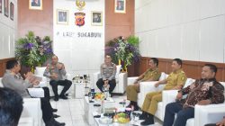 Terima Kunker Kapolda Jabar, Bupati Sukabumi Tekankan Sinergitas, Pelestarian Alam dan Pembangunan