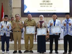 PENGUKUHAN PENGURUS AKSI, SEKDA: PERKUAT PROFESIONALISME GURU DAN KEPALA SEKOLAH